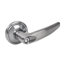 Manija recta tubular, níquel satín, recámara/entrada Prolok.