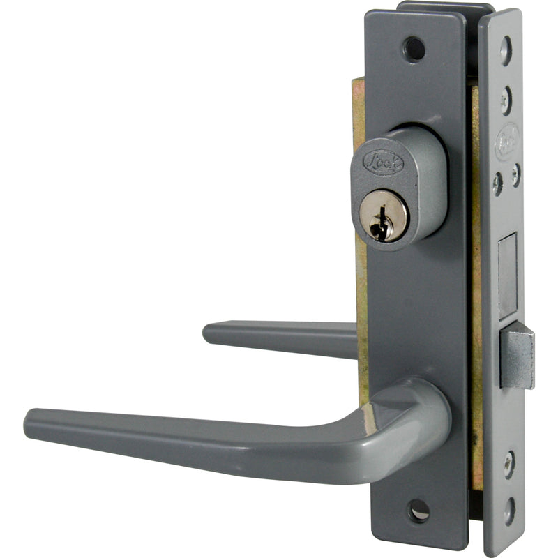 Cerradura aluminio basic sencilla color gris Lock