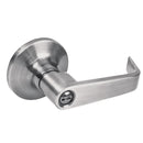 Manija plana tubular, níquel satín, entrada/recámara Prolok.