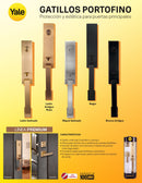 Cerradura De Gatillo Mod Portofino Alta Seguridad Llave-Llave Acabado Negro