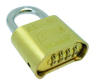 Candado De Laton Macizo De Combinacion Intercambiable Mod RST-50