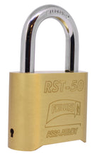 Candado De Laton Macizo De Combinacion Intercambiable Mod RST-50