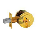 Cerrojo B 260 P (Llave-Mariposa) Con Seguridad Adicional  Laton Brillante