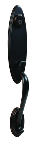 Cerradura De Gatillo Mod Alabama Llave-Mariposa Acabado Bronce Antiguo