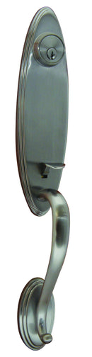 Cerradura De Gatillo Mod Alabama Llave-Mariposa Acabado Bronce Antiguo