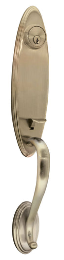 Cerradura De Gatillo Mod Alabama Llave-Mariposa Acabado Bronce Antiguo