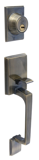 Cerradura De Gatillo Mod Napoles Llave-Llave Acabado Níquel Satinado