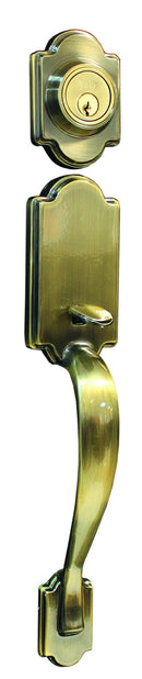 Cerradura De Gatillo Mod New Orleans Llave-Llave Acabado Latón Antiguo