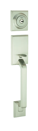 Cerradura De Gatillo Mod New York Llave-Llave Alta Seguridad Acabado Cromo Mate