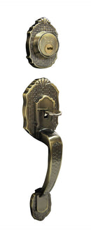 Gatillo Mod Verona Llave-Mariposa Acabado Latón Antiguo