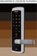 Cerradura Digital Hione Mod H-3400 Acabado Plata