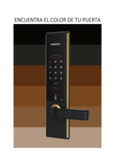 Cerradura Digital Hione Mod H-5800