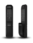 Cerradura Digital Hione Push Pull Mod H-7090 Acabado Negro