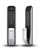 Cerradura Digital Hione Push Pull Mod H-7090 Acabado Plata