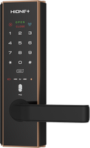 Cerradura Digital Hione Mod H-4100 Acabado Oro Rozado