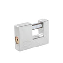 Candado acero cortina llave tetra cr70mm cromo satinado Lock