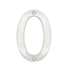 Numero 0 slim 4" cromo satinado Lock