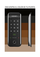 Cerrojo Digital Hione Mod M-1190T para puerta abatible o corrediza