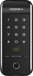 Cerrojo Digital Hione Mod M-1190T para puerta abatible o corrediza