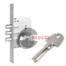 Mecanismo De Embutir Modelo RB101 Niquelado Sin Cilindro