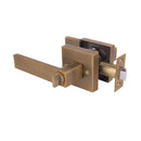 Cerradura Manija Mod Castelli Recamara/Entrada Acabado Latón Antiguo