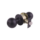 Cerradura De Perilla Mod Ball Entrada Acabado Cromo Mate