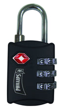 Candado Metalico De Combinacion Ajustable Mod TSAM-3 Color Gris