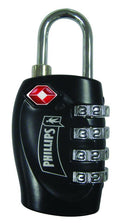 Candado Metalico De Combinacion Ajustable Mod TSAM-4 Color Gris