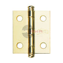 Bisagra Rectangular Modelo 715 CTR Latón - Axa Lock Center