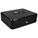 CAJA METÁLICA PARA DINERO CON CHAROLA REMOVIBLE 240 MM X 300 MM X 90 MM LOCK - Axa Lock Center