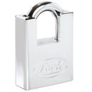 Candado acero antipalanca, llave discos, cromo satinado Lock - Axa Lock Center
