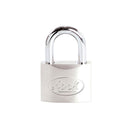Candado acero corto llave de discos 50mm cromo satinado Lock - Axa Lock Center