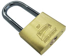 Candado Laton Macizo Cuerpo Esbelto 38 Mm Mod 17 Gancho Corto - Axa Lock Center