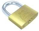 Candado Laton Macizo 60Mm  Mod LI-60 Gancho Corto