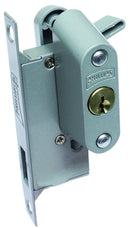 Cerradura P/ Perfil De Aluminio Mod 425 Mariposa Cilindro Acabado Natural