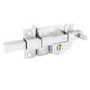 CERRADURA DE BARRA FIJA FUNCIÓN IZQUIERDA, CROMO BRILLANTE, LLAVE ESTÁNDAR, BLÍSTER LOCK - Axa Lock Center