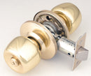 Cerradura De Perilla Cilindrica Mod Brandy Wine Recamara Acabado Cromo Mate - Axa Lock Center