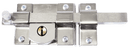 Cerradura De Sobreponer De Barra Mod 800 Libre Derecha Acabado Cromo - Axa Lock Center