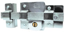 Cerradura De Sobreponer De Barra Mod 875 Fija Derecha Acabado Cromo - Axa Lock Center