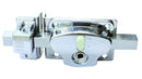 CERRADURA DE SOBREPONER DE BARRA MOD X-900 MAX ACABADO CROMO LLAVE TETRA - Axa Lock Center