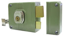 Cerradura De Sobreponer Mod 675 Clasica Derecha Acabado Beige - Axa Lock Center