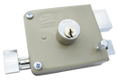 Cerradura De Sobreponer Mod 715 Clasica Derecha Acabado Beige - Axa Lock Center