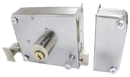 Cerradura De Sobreponer Mod 715 Instafacil Derecha Acabado Cromo - Axa Lock Center