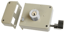 Cerradura De Sobreponer Mod AS-725 Clasica Derecha Acabado Beige Llave De Puntos - Axa Lock Center