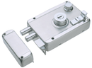 Cerradura De Sobreponer Mod HS-4100-As-6 Clasica Derecha Acero Inoxidable Llave De Puntos - Axa Lock Center