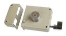 Cerradura De Sobreponer Mod X-720 Clasica Derecha Acabado Beige Llave Tetra - Axa Lock Center