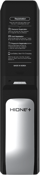 Cerradura Digital Hione Push Pull Mod H-7090 Acabado Plata - Axa Lock Center