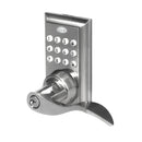 CERRADURA DIGITAL TIPO BOTÓN CON MANIJA LOCK - Axa Lock Center