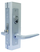Cerradura P/ Perfil De Aluminio Mod 549 Alta Seguridad Acabado Natural - Axa Lock Center