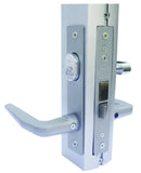 Cerradura P/ Perfil De Aluminio Mod 549 Baño Acabado Natural - Axa Lock Center
